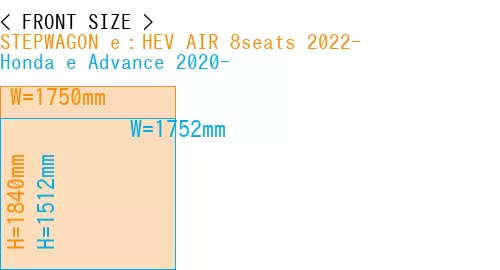 #STEPWAGON e：HEV AIR 8seats 2022- + Honda e Advance 2020-